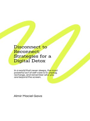 cover image of Disconnect to Reconnect
